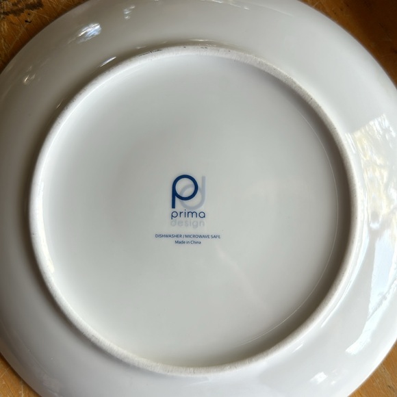 Prima pumpkin/fall graphic set of 3 appetizer/display plates - Picture 4 of 4